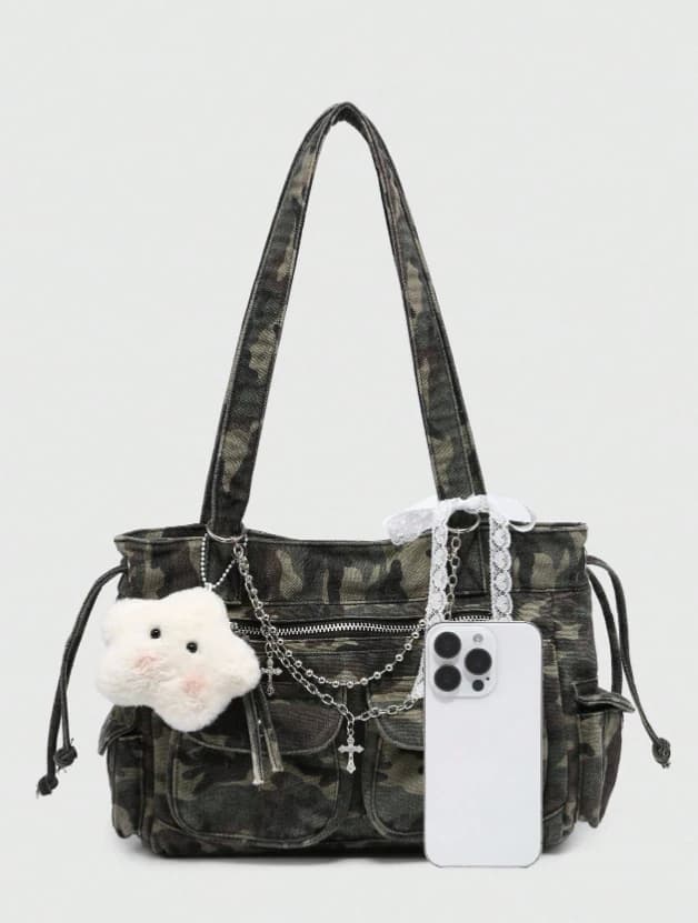 Bolso Tote Camuflaje - Imagen 3