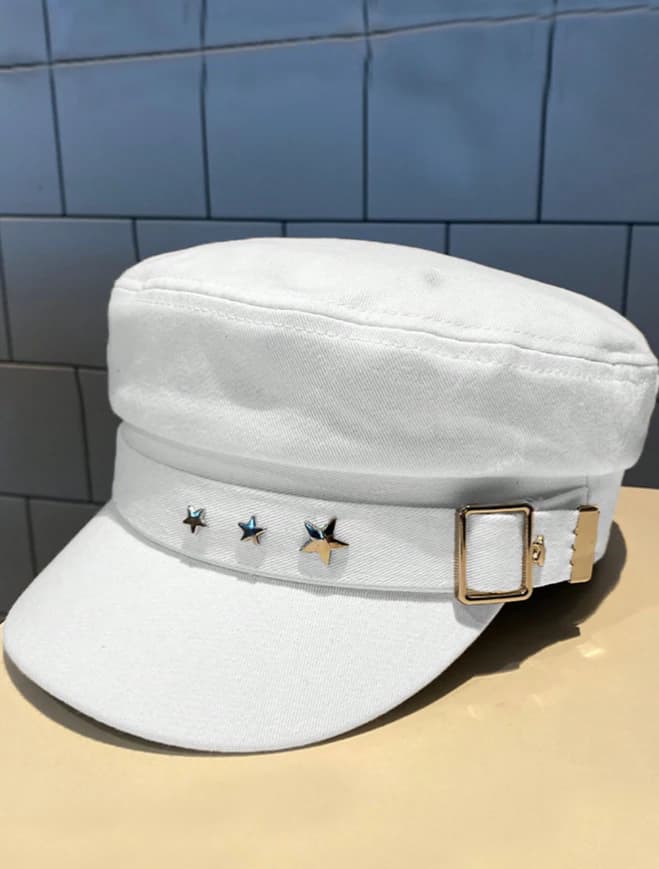 Gorra con bordado de estrella - Imagen 4