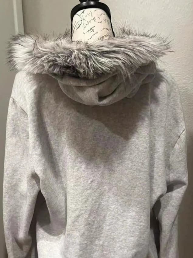 Chaqueta de sudadera corta popular para mujer - Imagen 3