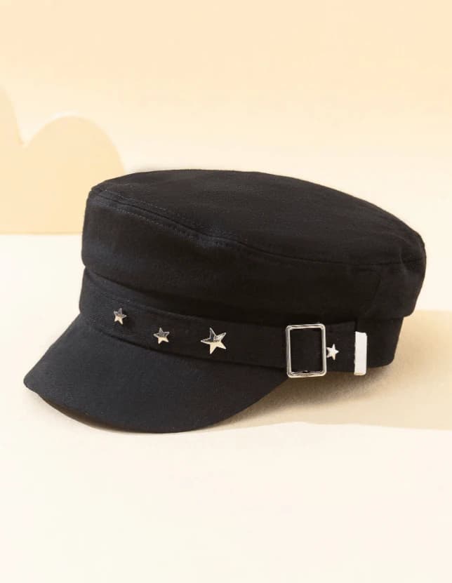 Gorra con bordado de estrella - Imagen 2
